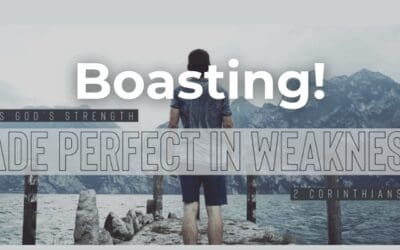 Boasting!