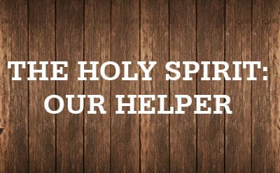 The Holy Spirit!